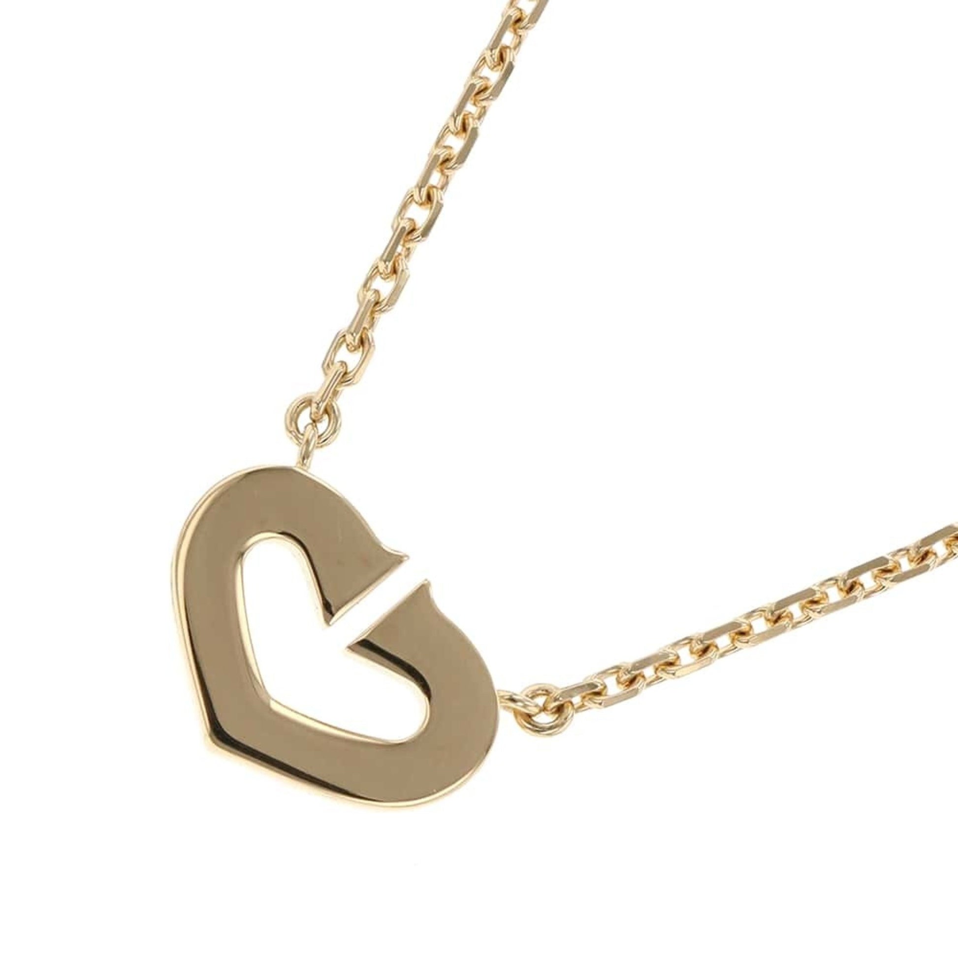 Cartier C heart, Gold, Yellow Gold, necklace