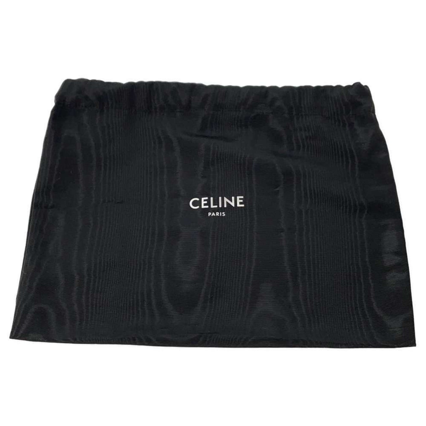 Céline Besace, Black, Leather, shoulder