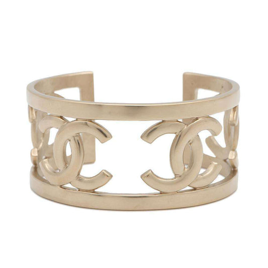 Chanel Coco Mark, Gold, Metal, bracelet