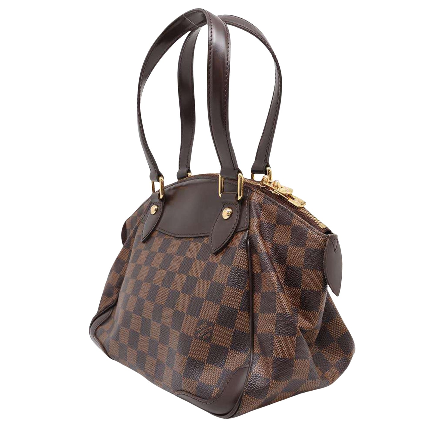 Louis Vuitton Verona, Brown, Canvas, handbag