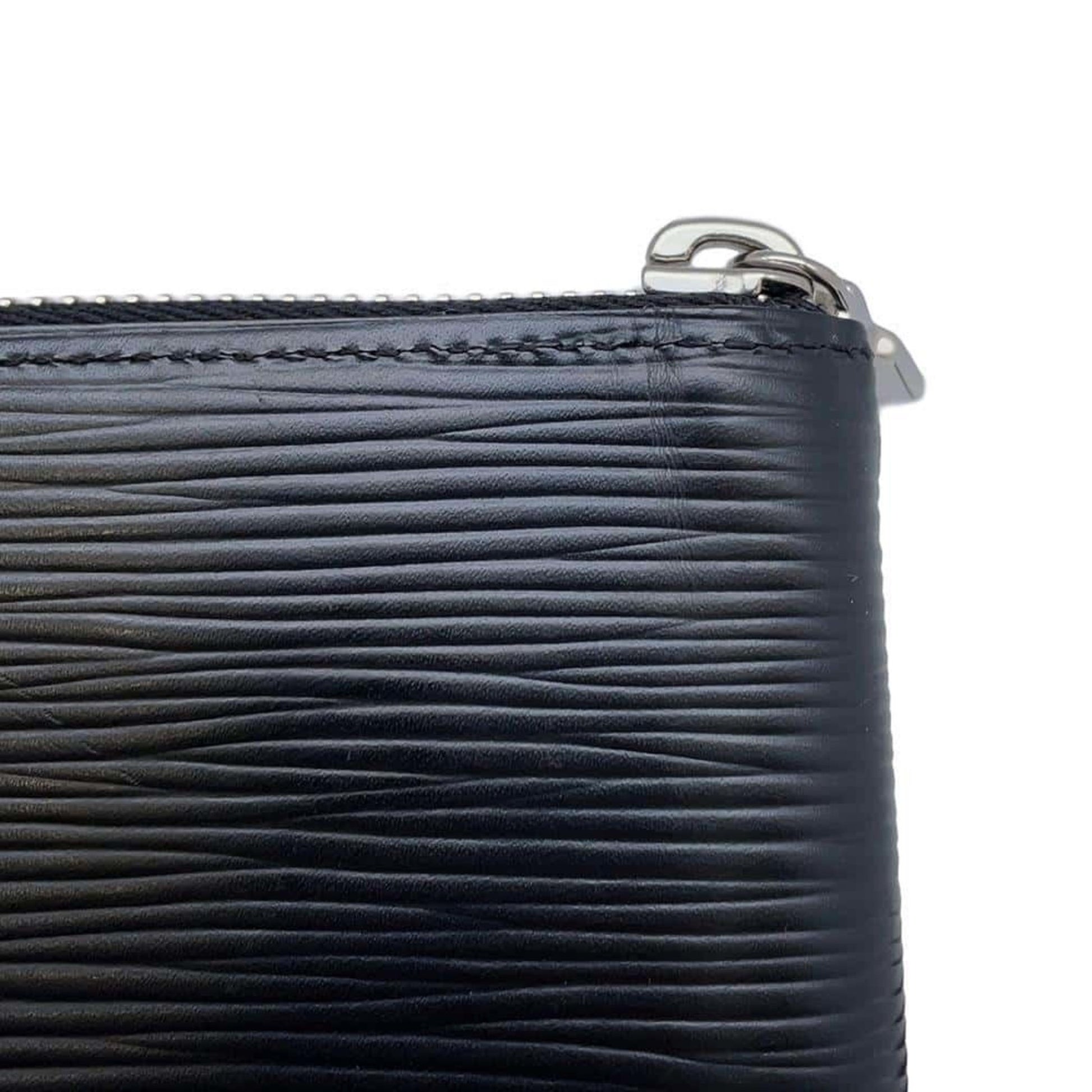 Louis Vuitton Zippy Wallet Vertical, Black, Leather, wallet