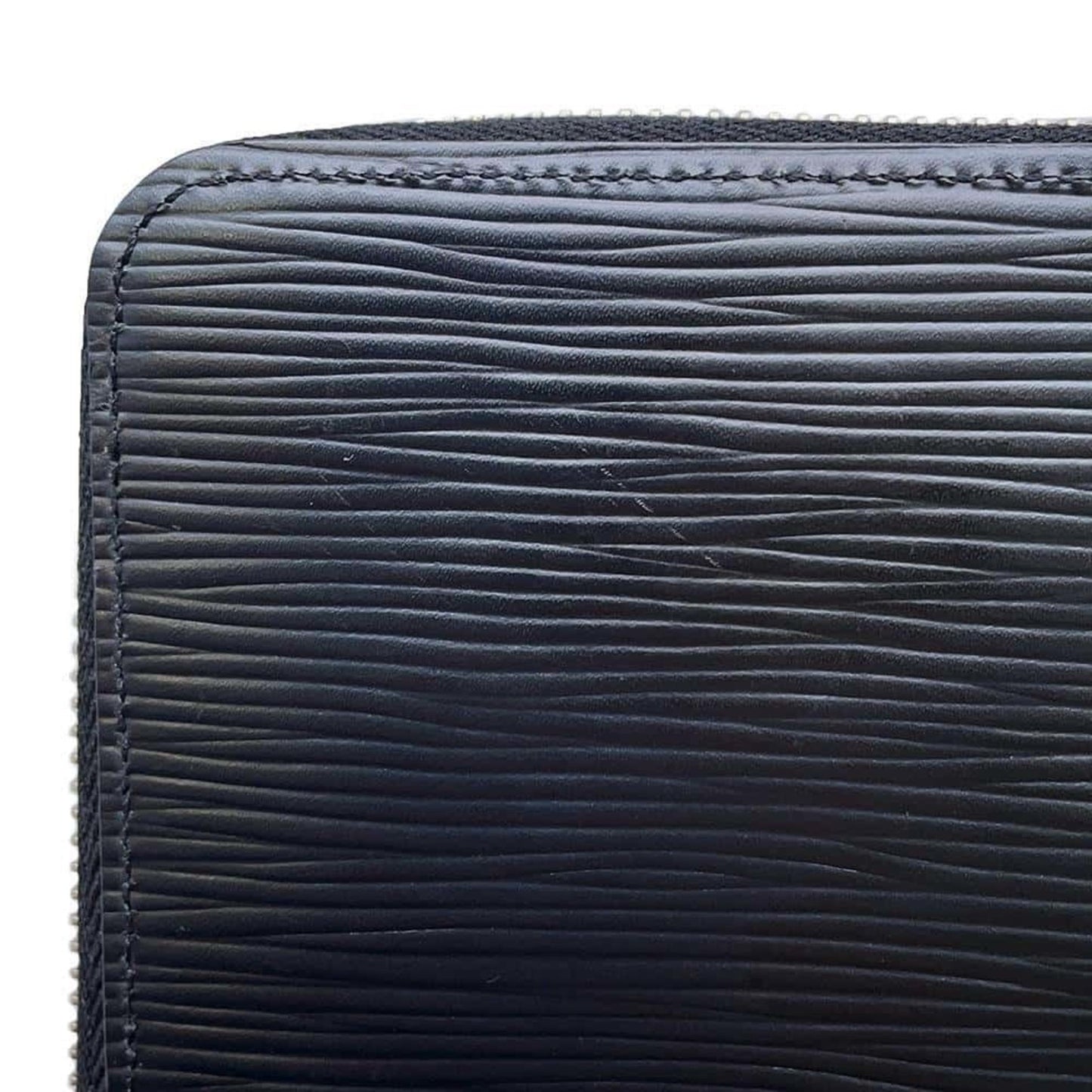 Louis Vuitton Zippy Wallet Vertical, Black, Leather, wallet