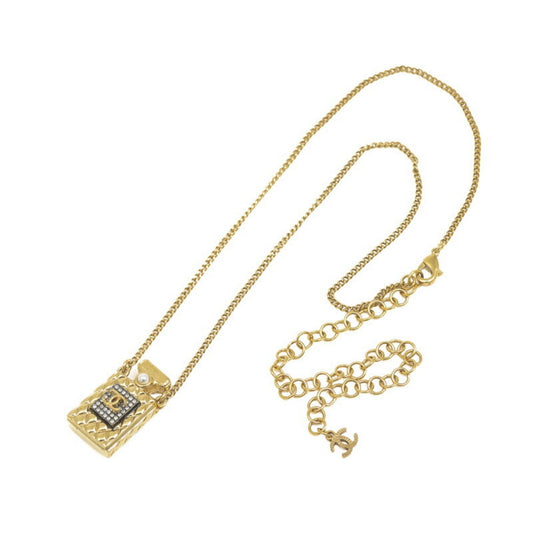 Chanel Coco Mark, Gold, Metal, necklace