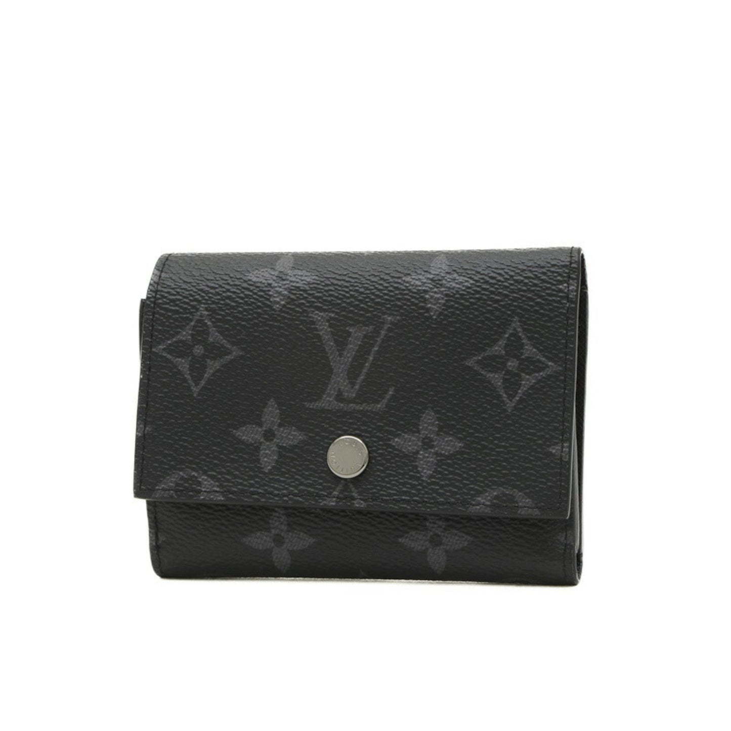 Louis Vuitton Victor, Black, Canvas, wallet