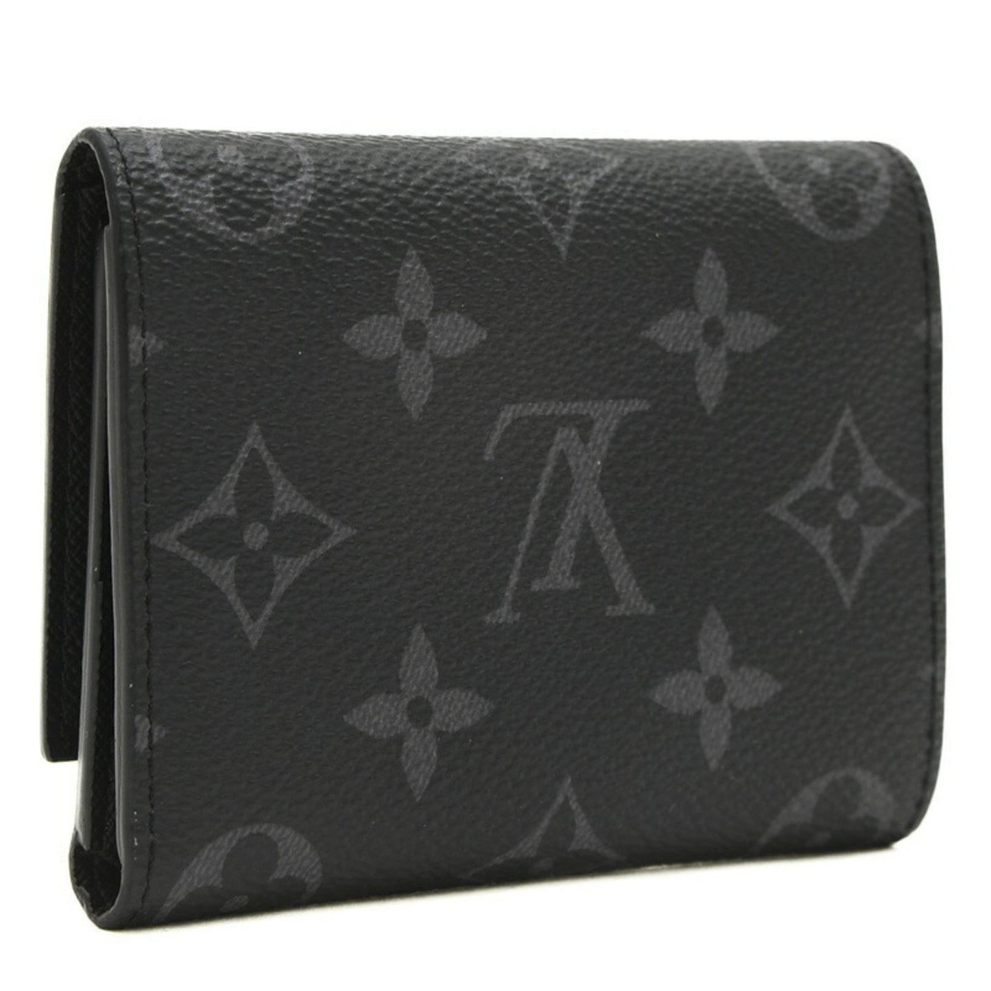 Louis Vuitton Victor, Black, Canvas, wallet