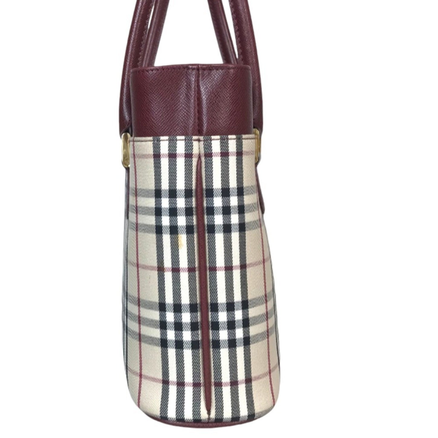 Burberry Nova Check, Beige, Canvas, handbag