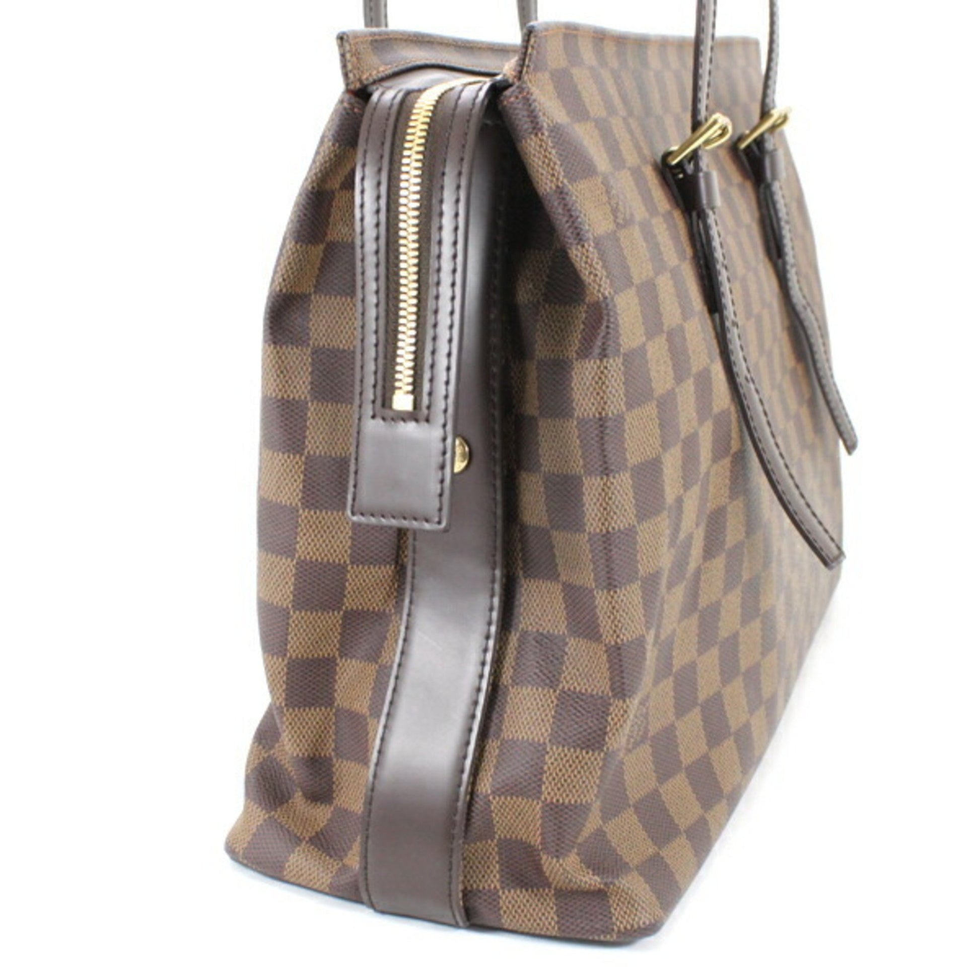 Louis Vuitton Chelsea, Brown, Canvas, tote