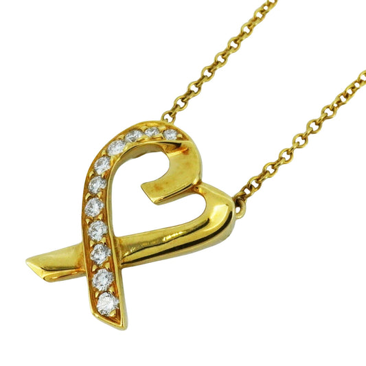 Tiffany & Co Loving heart, Gold, Yellow Gold, necklace