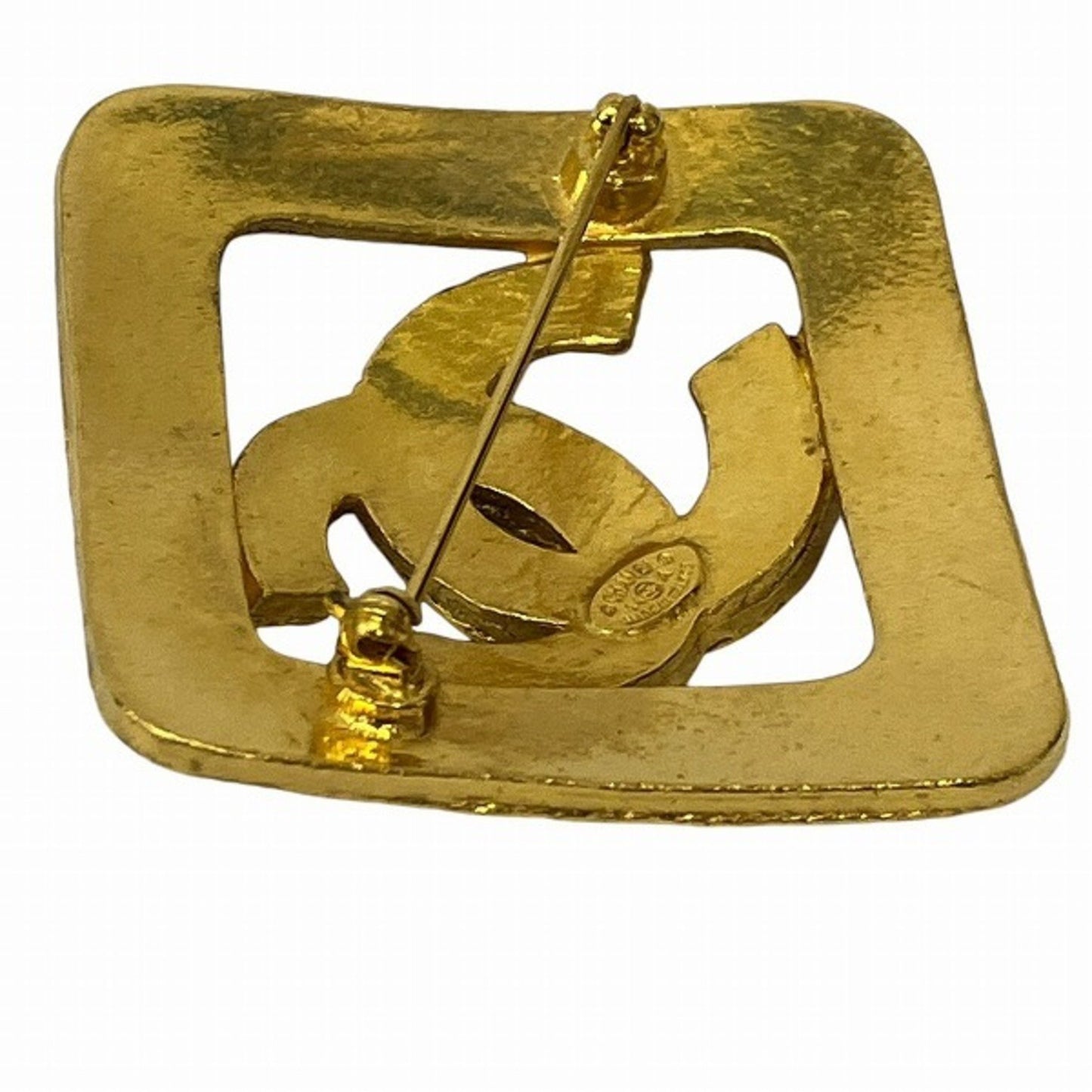 Chanel Coco Mark, Gold, Gold Plated, brooch