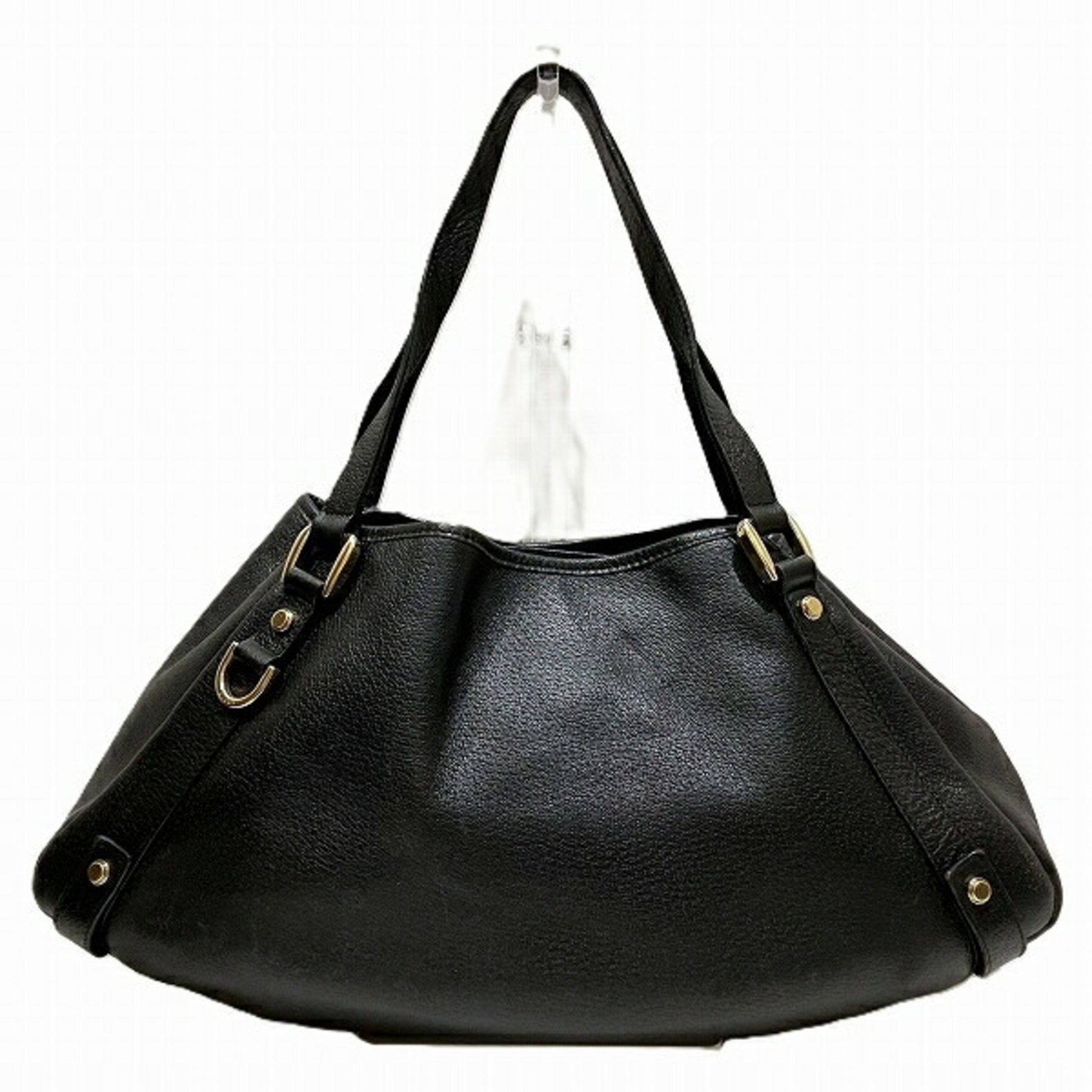 Gucci Abbey, Black, Leather, tote