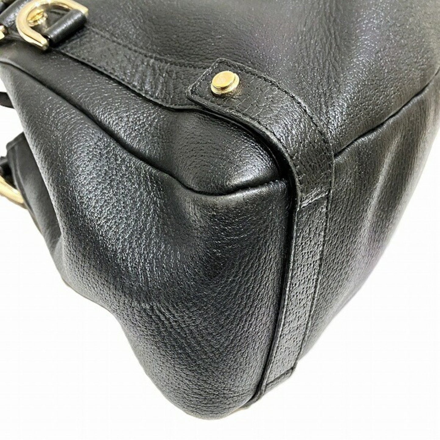 Gucci Abbey, Black, Leather, tote