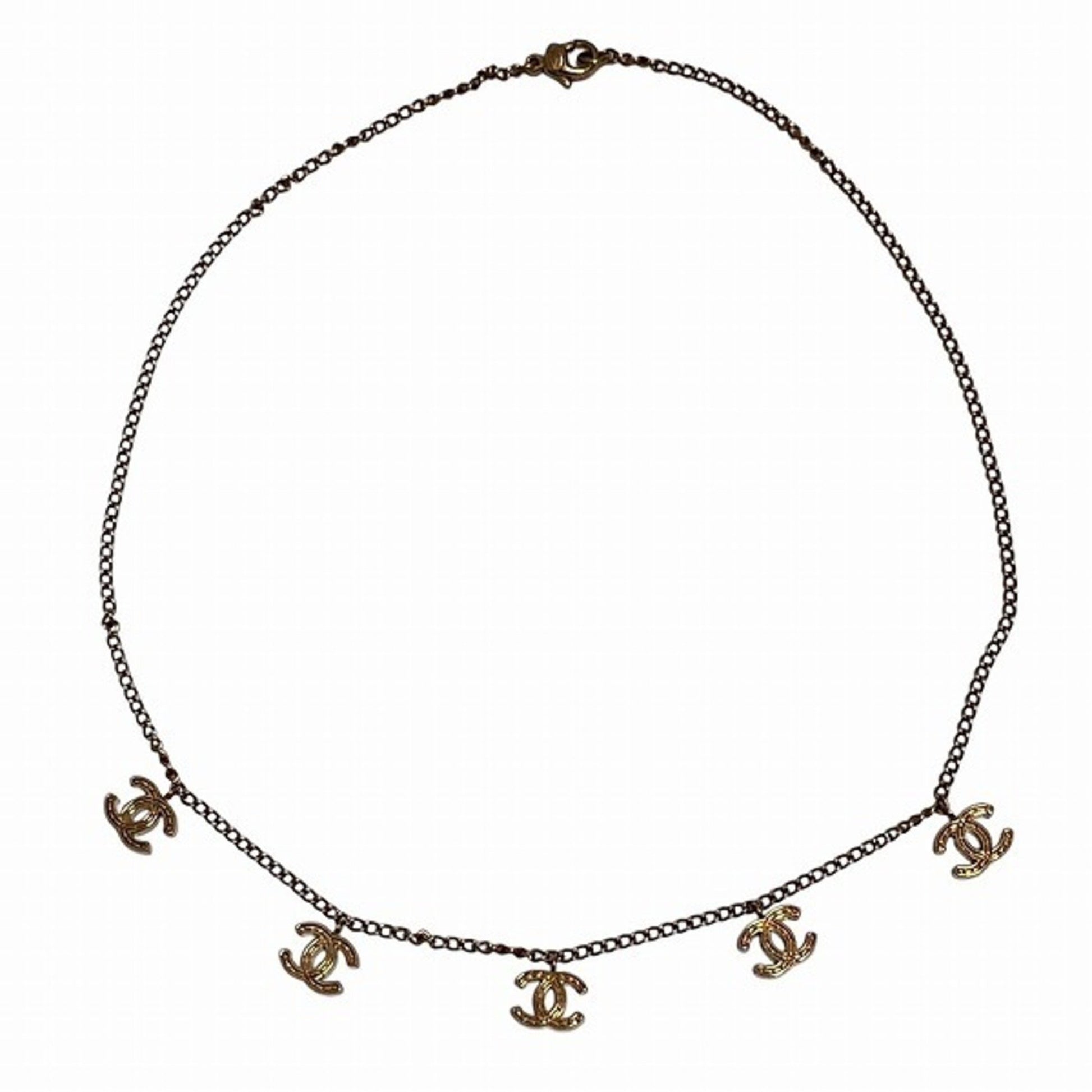 Chanel necklace, Gold, Gold Plated, necklace