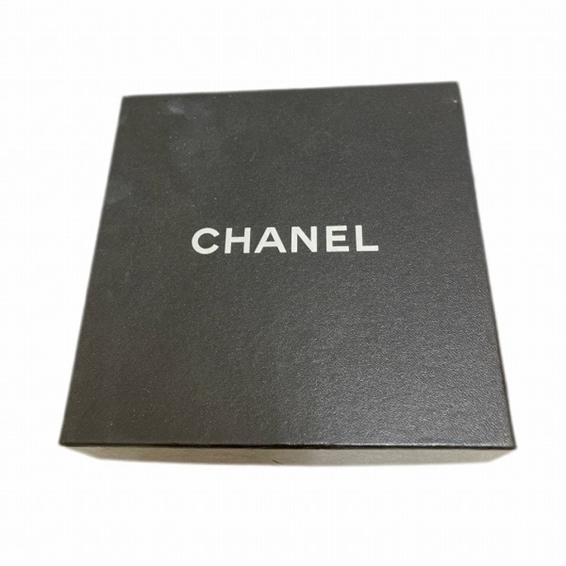 Chanel Coco Mark, Black, Leather, belt