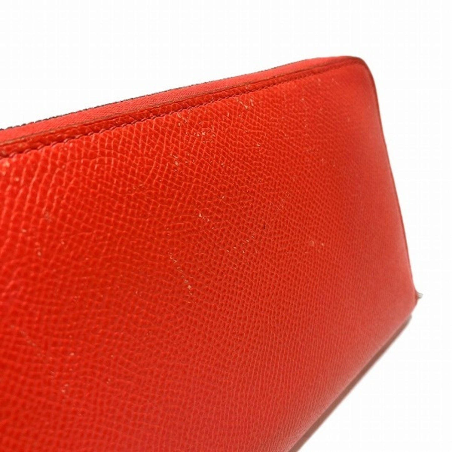 Hermès Silk'In, Orange, Leather, wallet