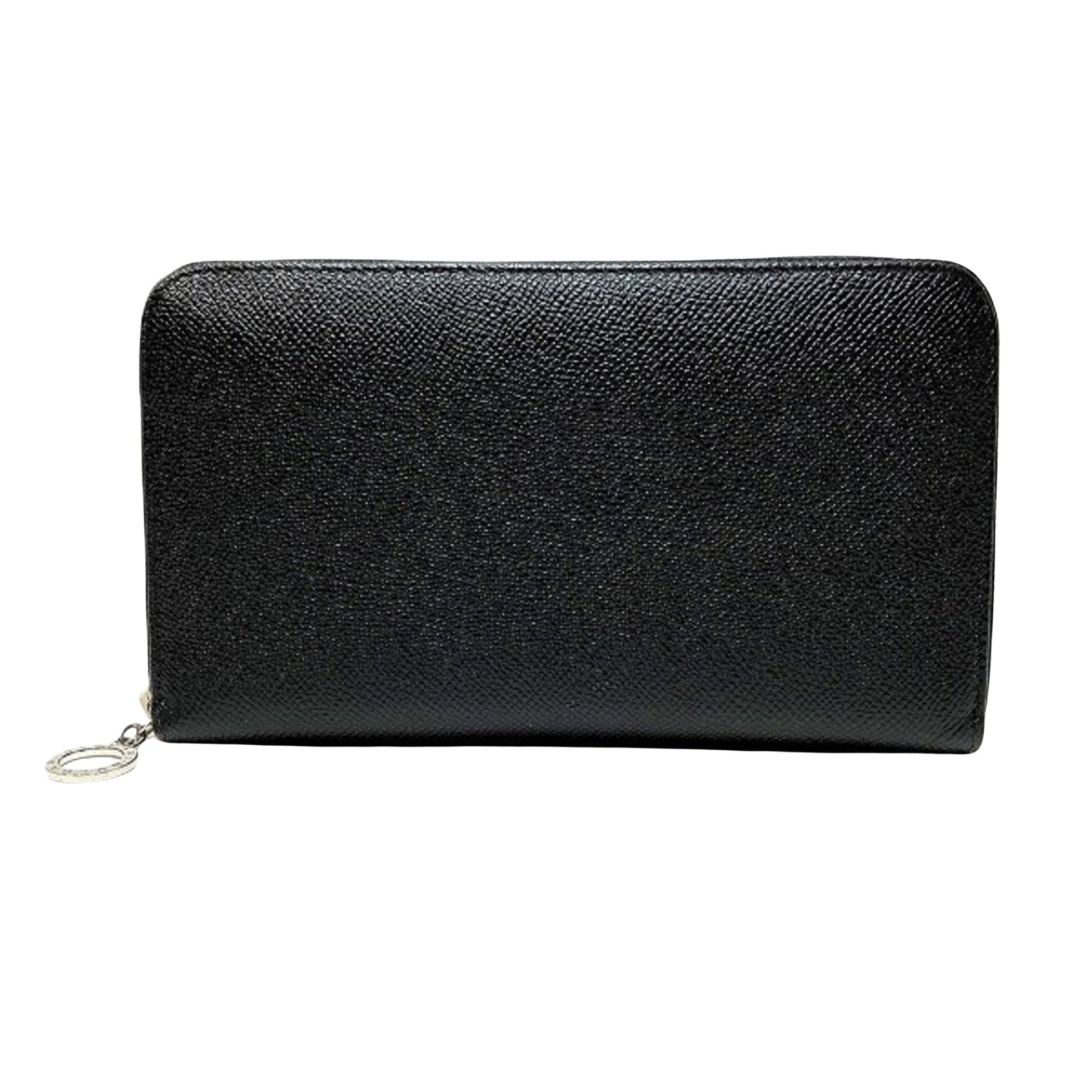 Bulgari Bvlgari bvlgari, Black, Leather, wallet