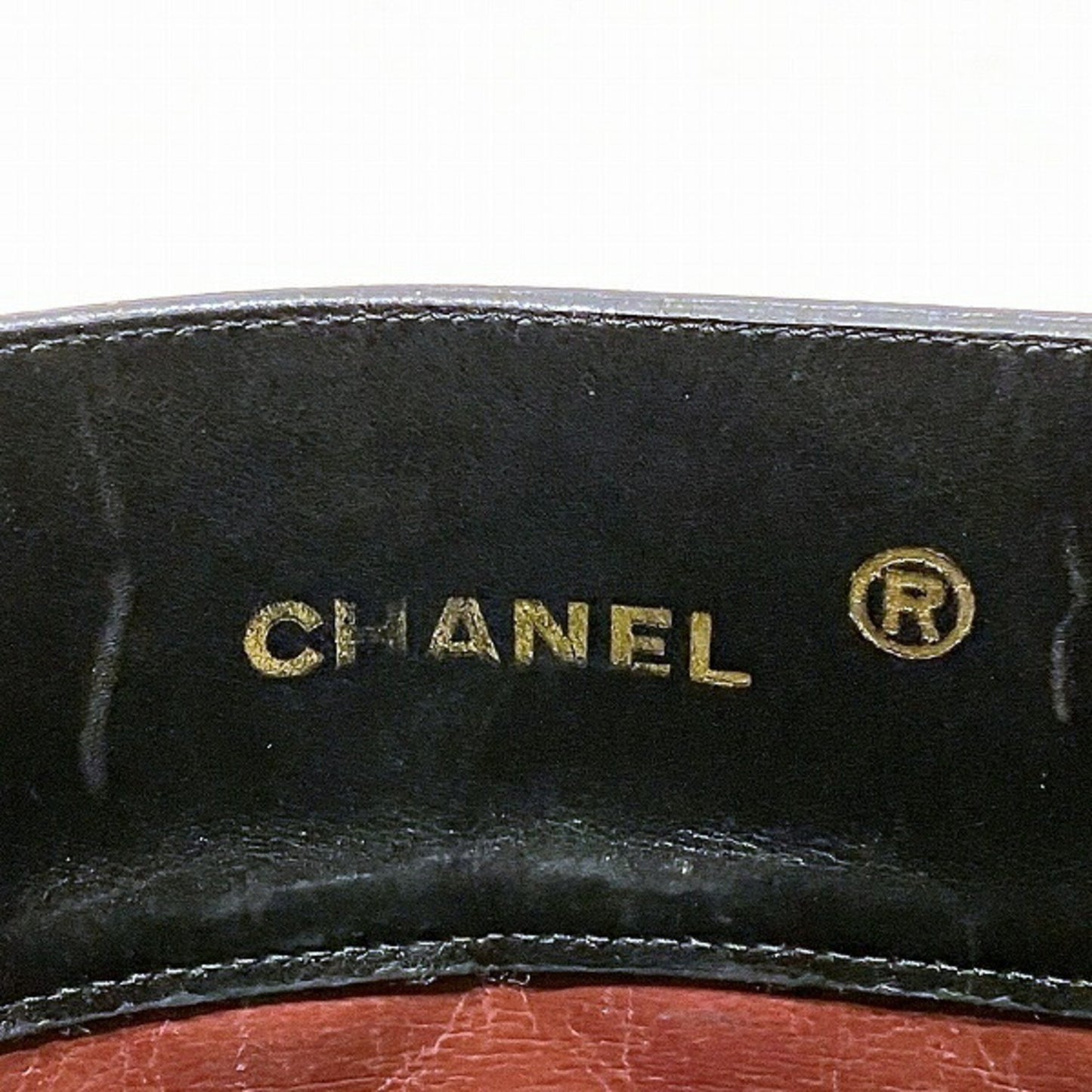 Chanel Coco Mark, Black, Leather, shoulder