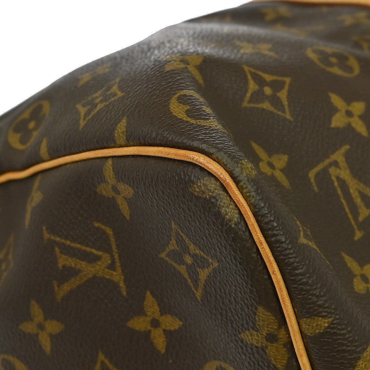 Louis Vuitton Keepall Monogram, Brown, Canvas, Travel Bag