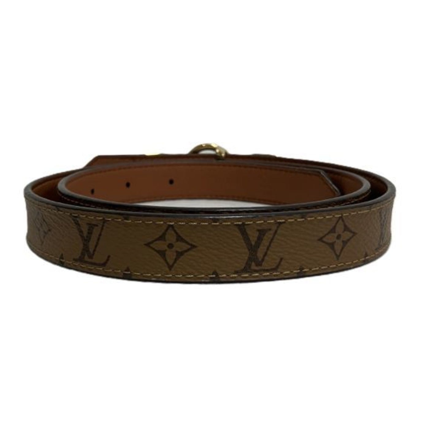 Louis Vuitton Reversible, Brown, Canvas, belt