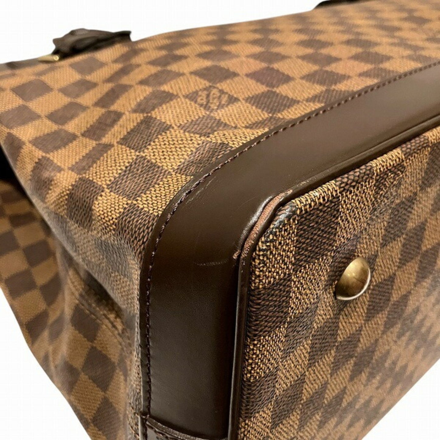 Louis Vuitton West End, Brown, Canvas, briefcase