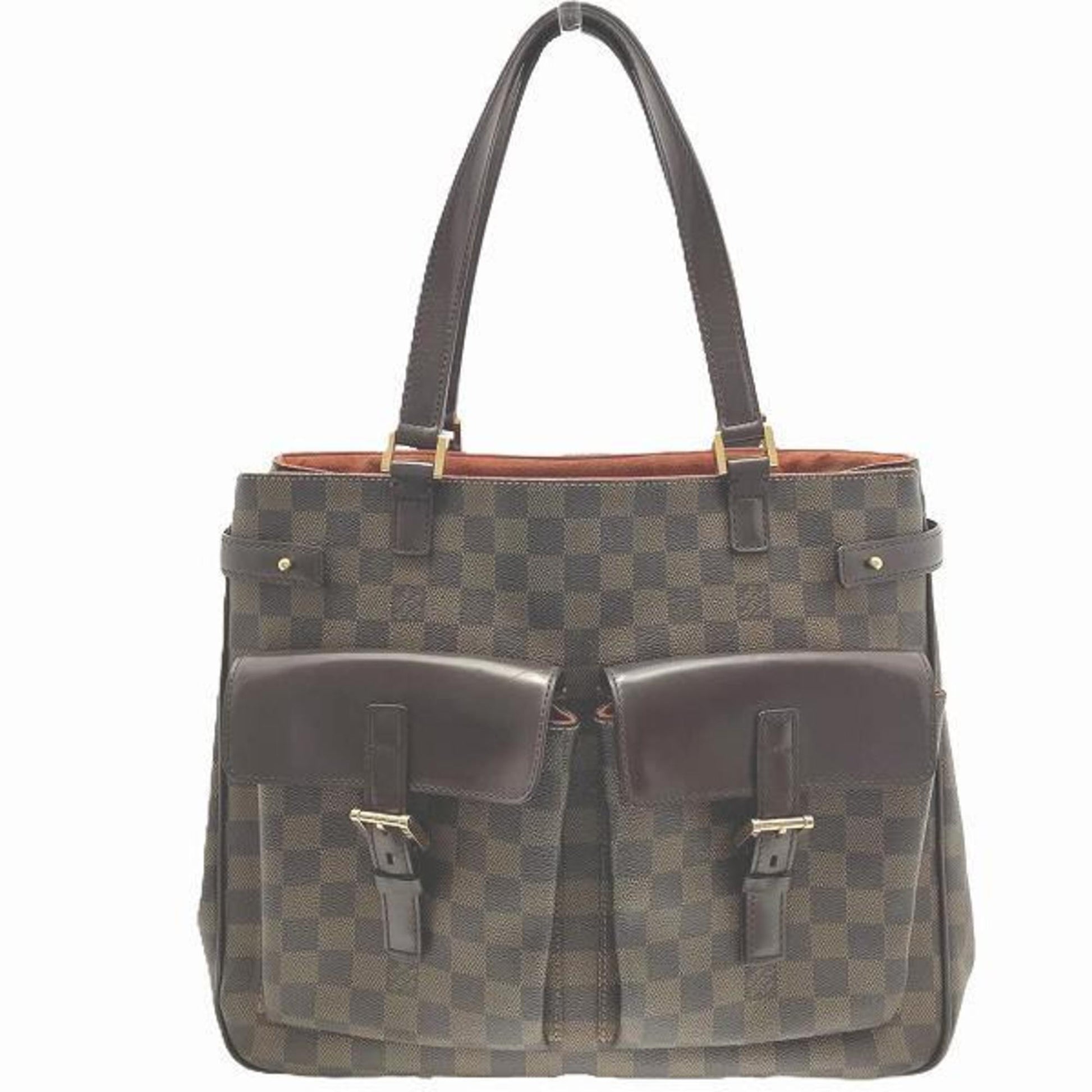 Louis Vuitton Uzes, Brown, Canvas, tote