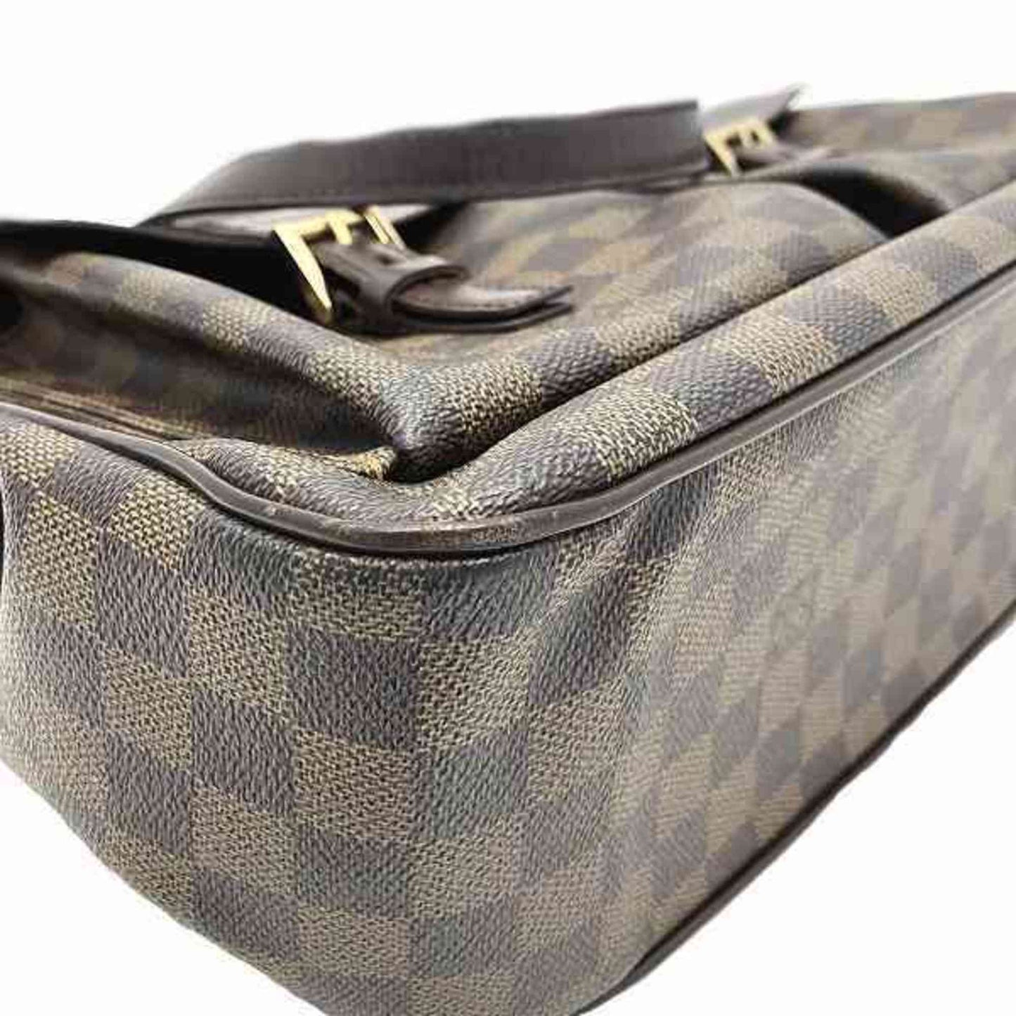 Louis Vuitton Uzes, Brown, Canvas, tote