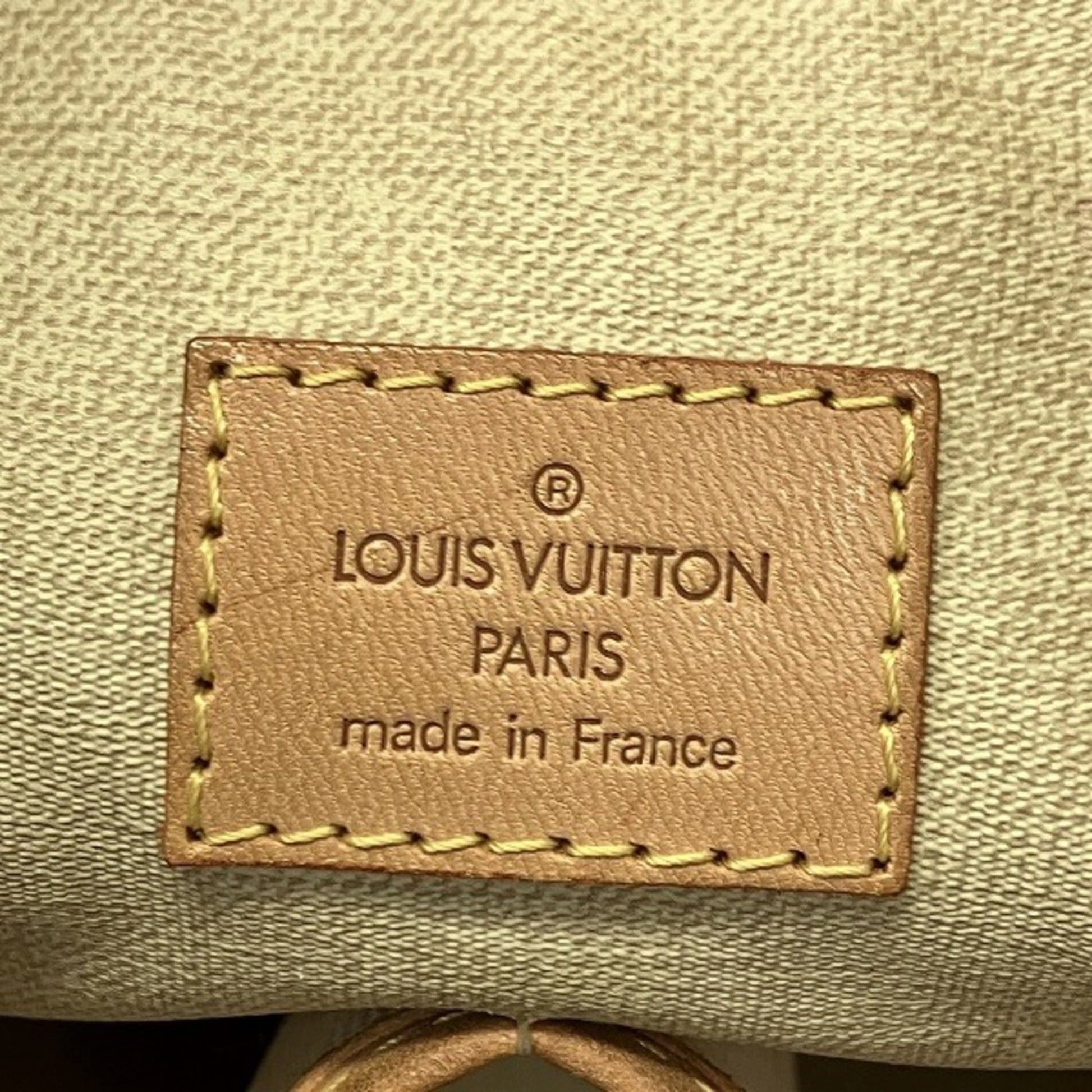 Louis Vuitton Trouville, Brown, Canvas, handbag