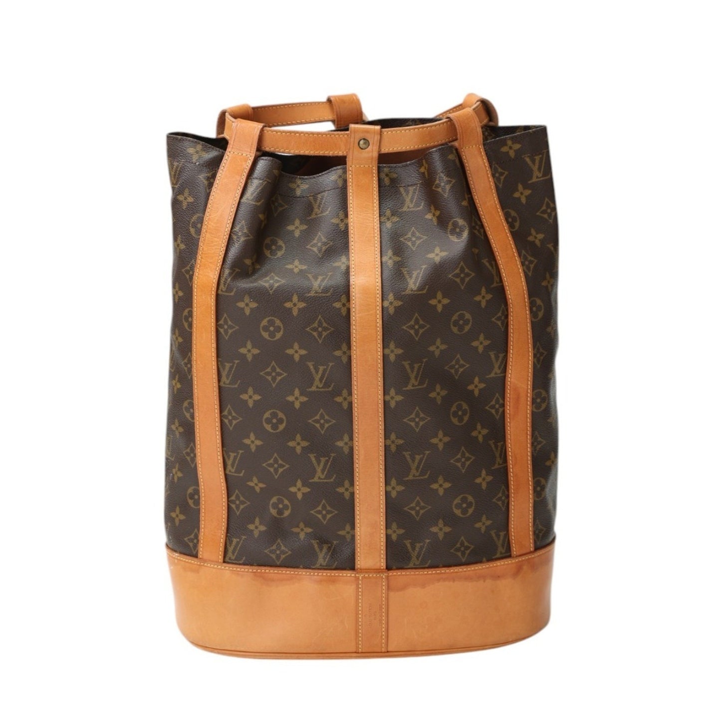 Louis Vuitton Randonnée, Brown, Canvas, shoulder