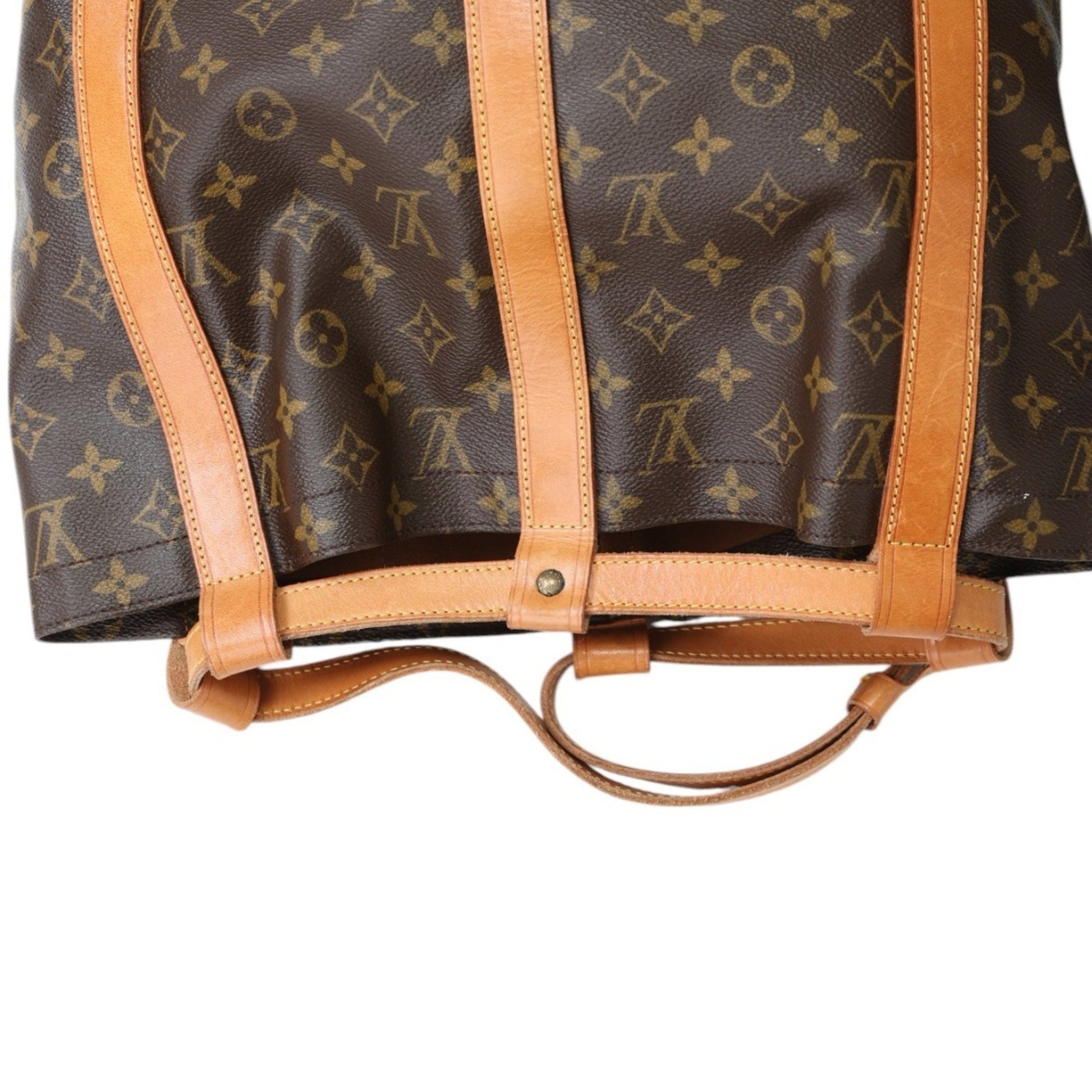 Louis Vuitton Randonnée, Brown, Canvas, shoulder