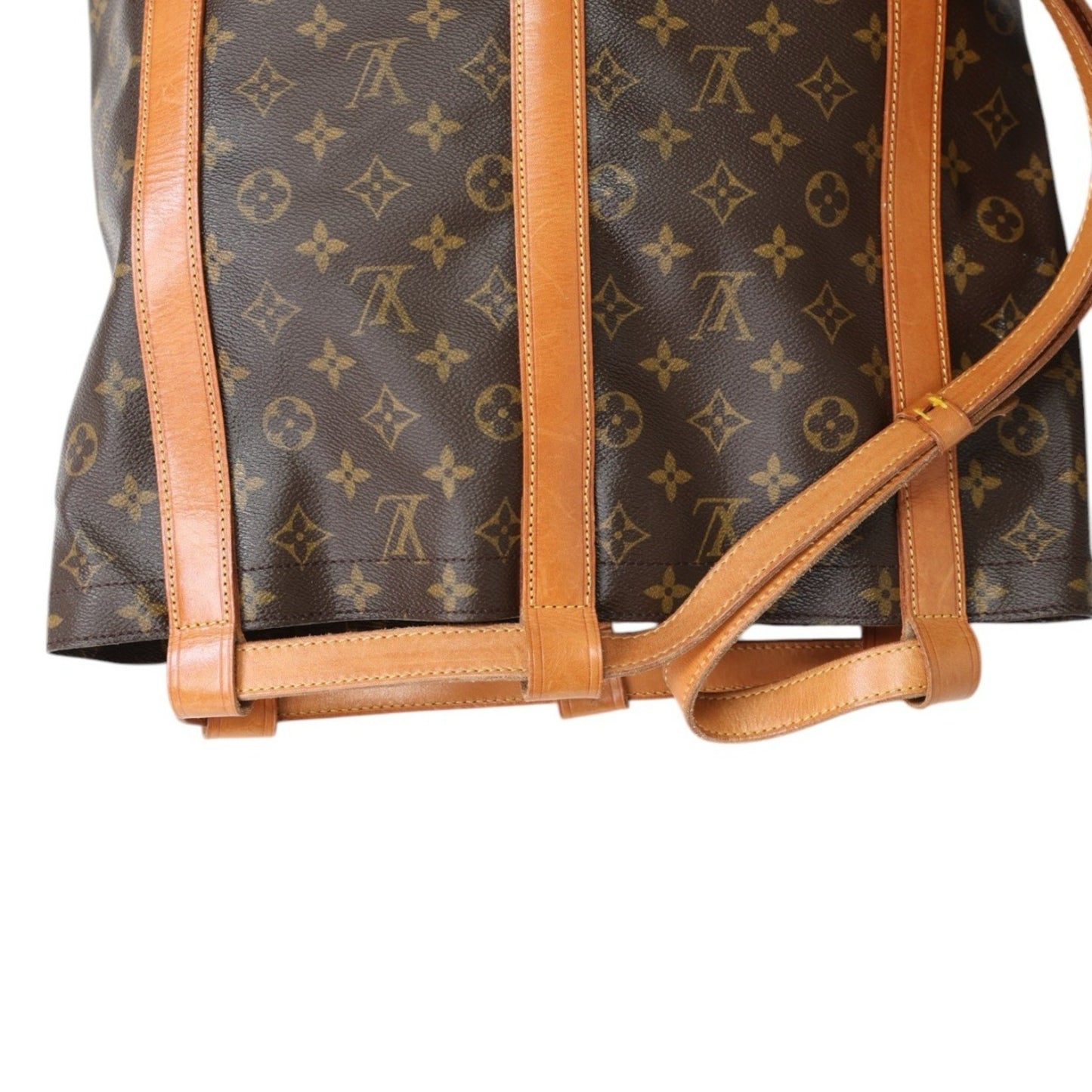 Louis Vuitton Randonnée, Brown, Canvas, shoulder