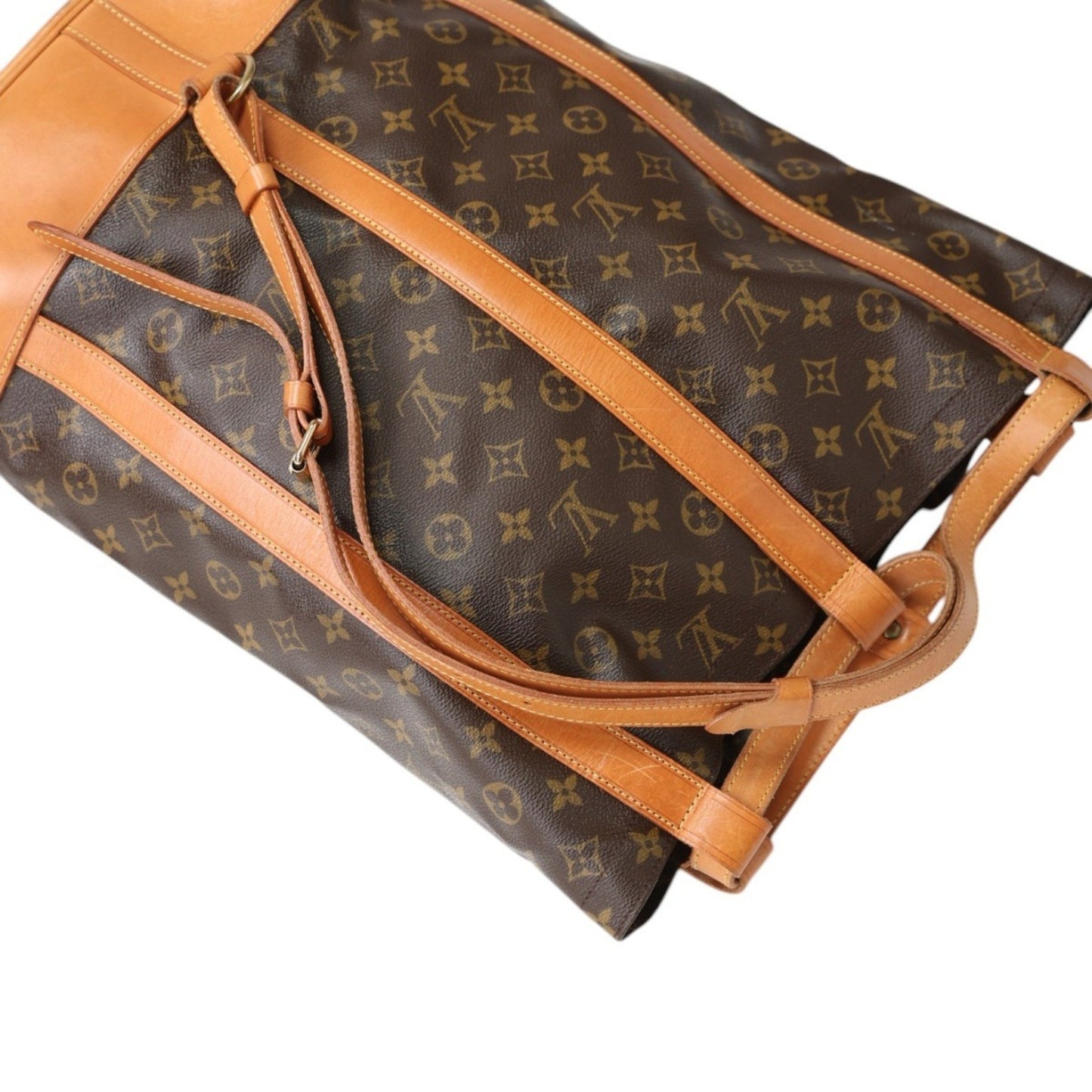 Louis Vuitton Randonnée, Brown, Canvas, shoulder
