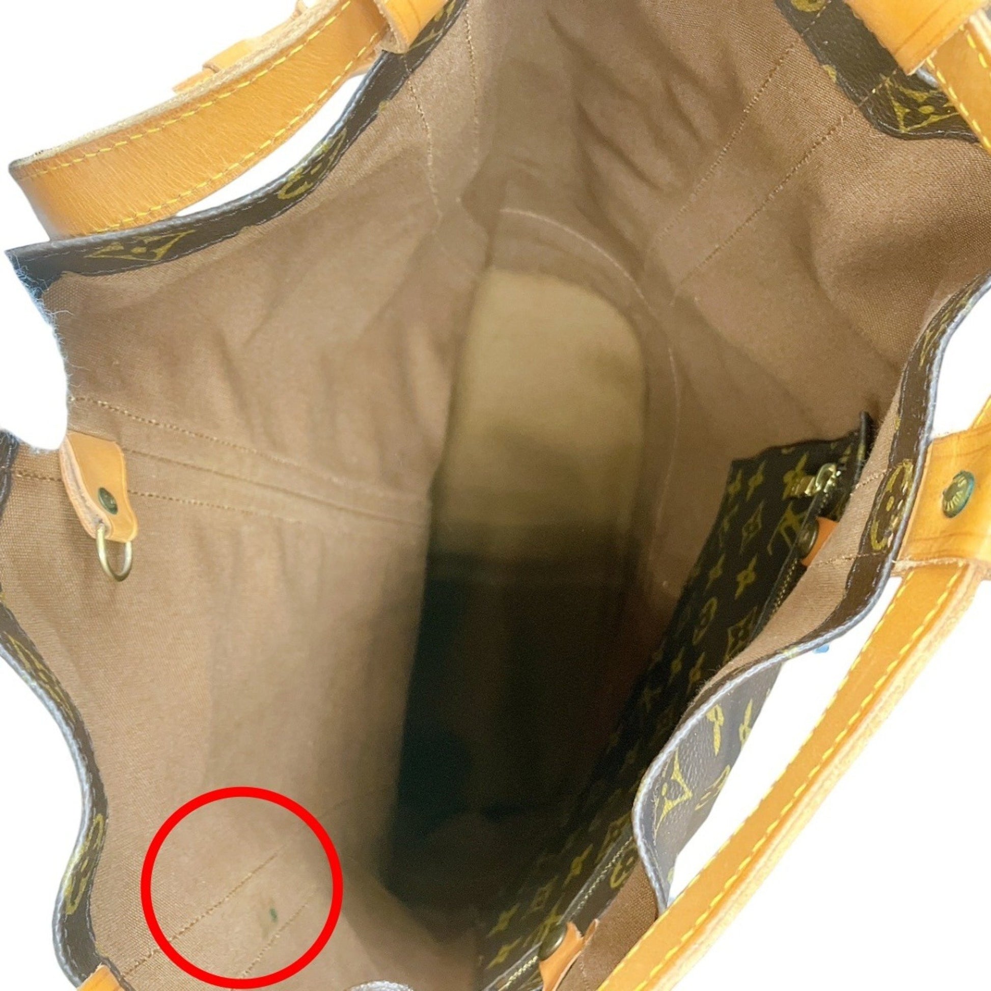Louis Vuitton Randonnée, Brown, Canvas, shoulder