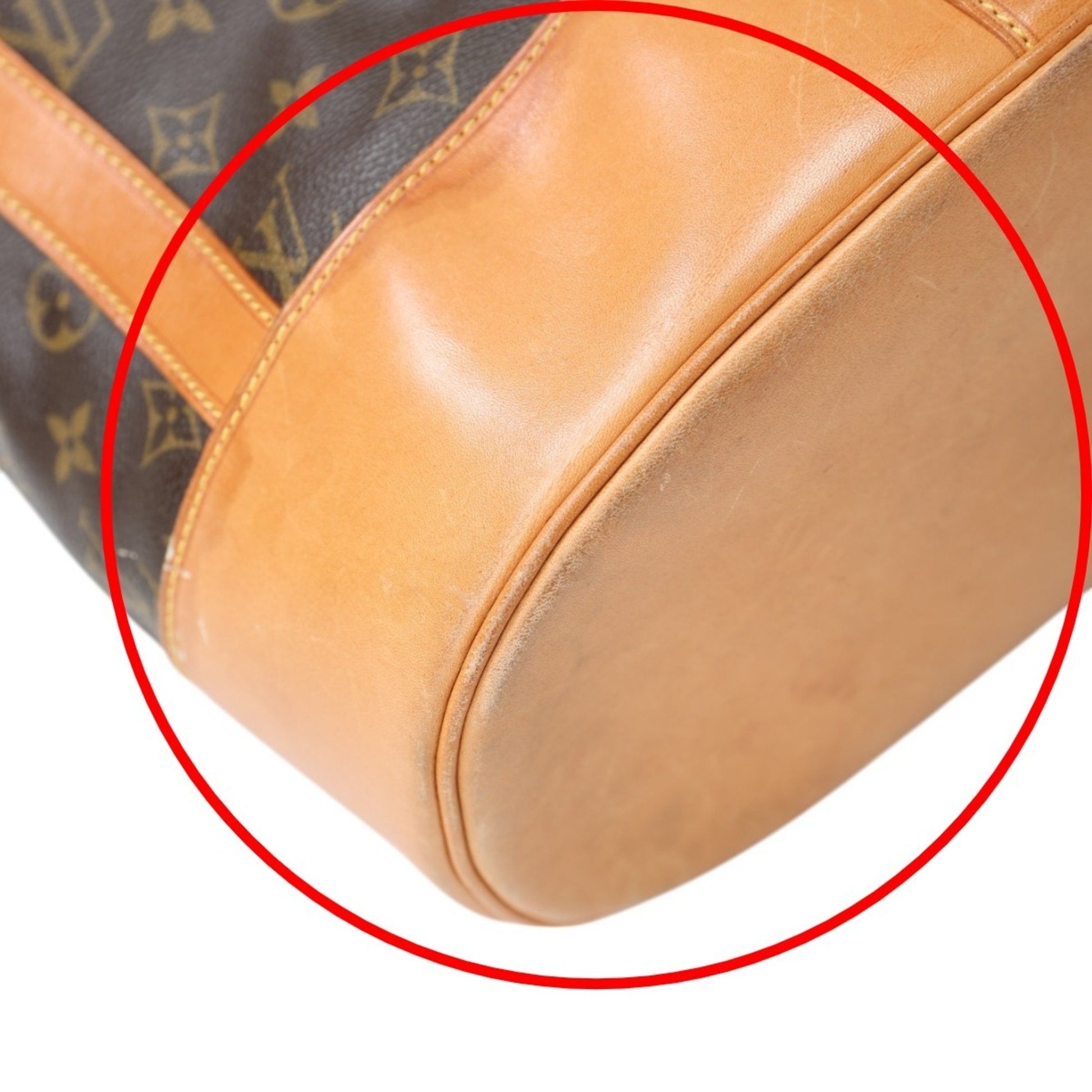 Louis Vuitton Randonnée, Brown, Canvas, shoulder