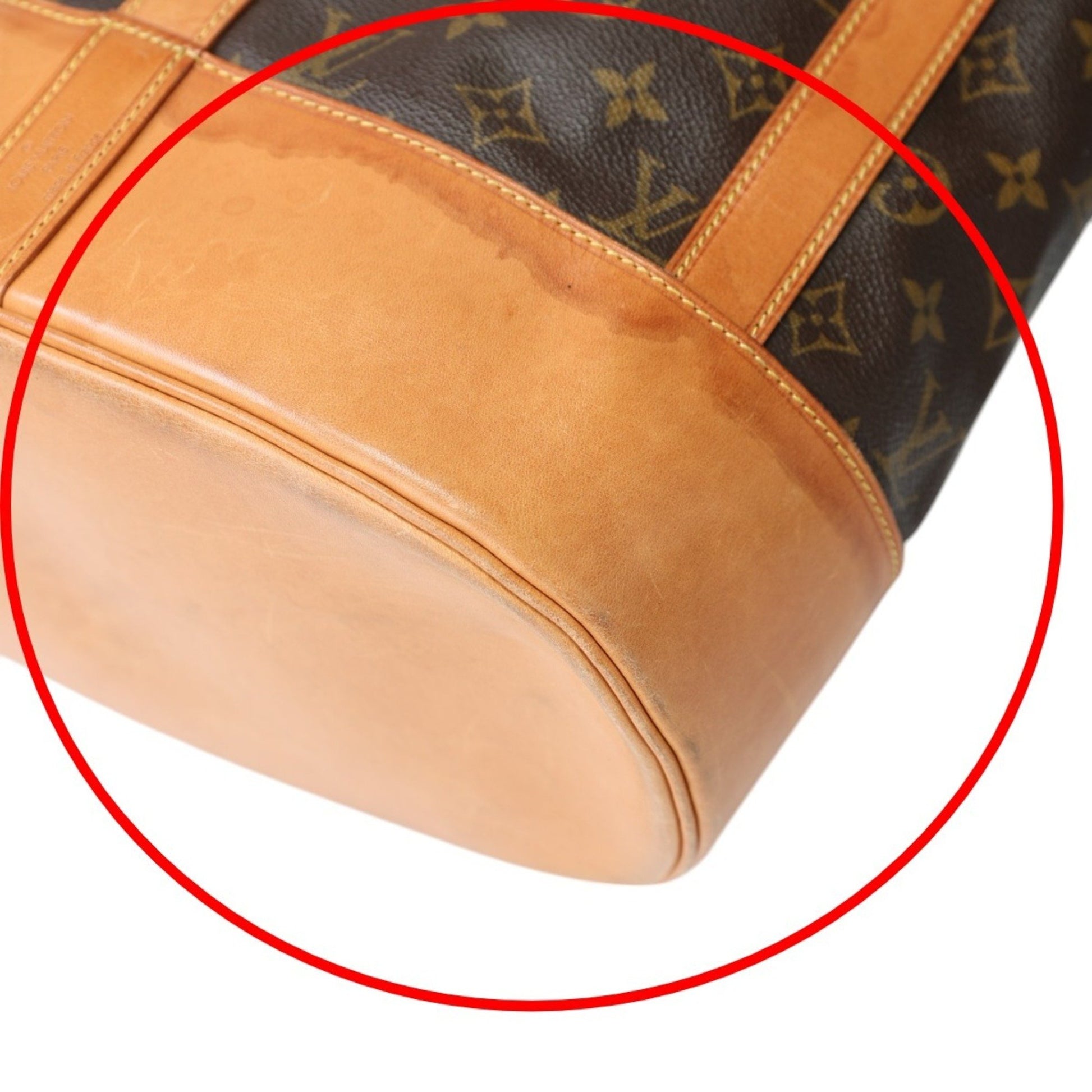 Louis Vuitton Randonnée, Brown, Canvas, shoulder