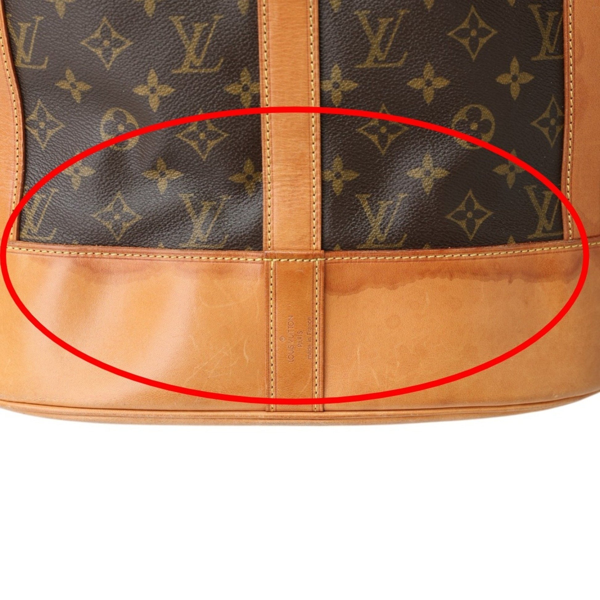 Louis Vuitton Randonnée, Brown, Canvas, shoulder