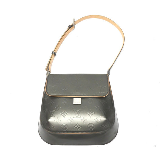 Louis Vuitton Webster street, Black, Canvas, shoulder