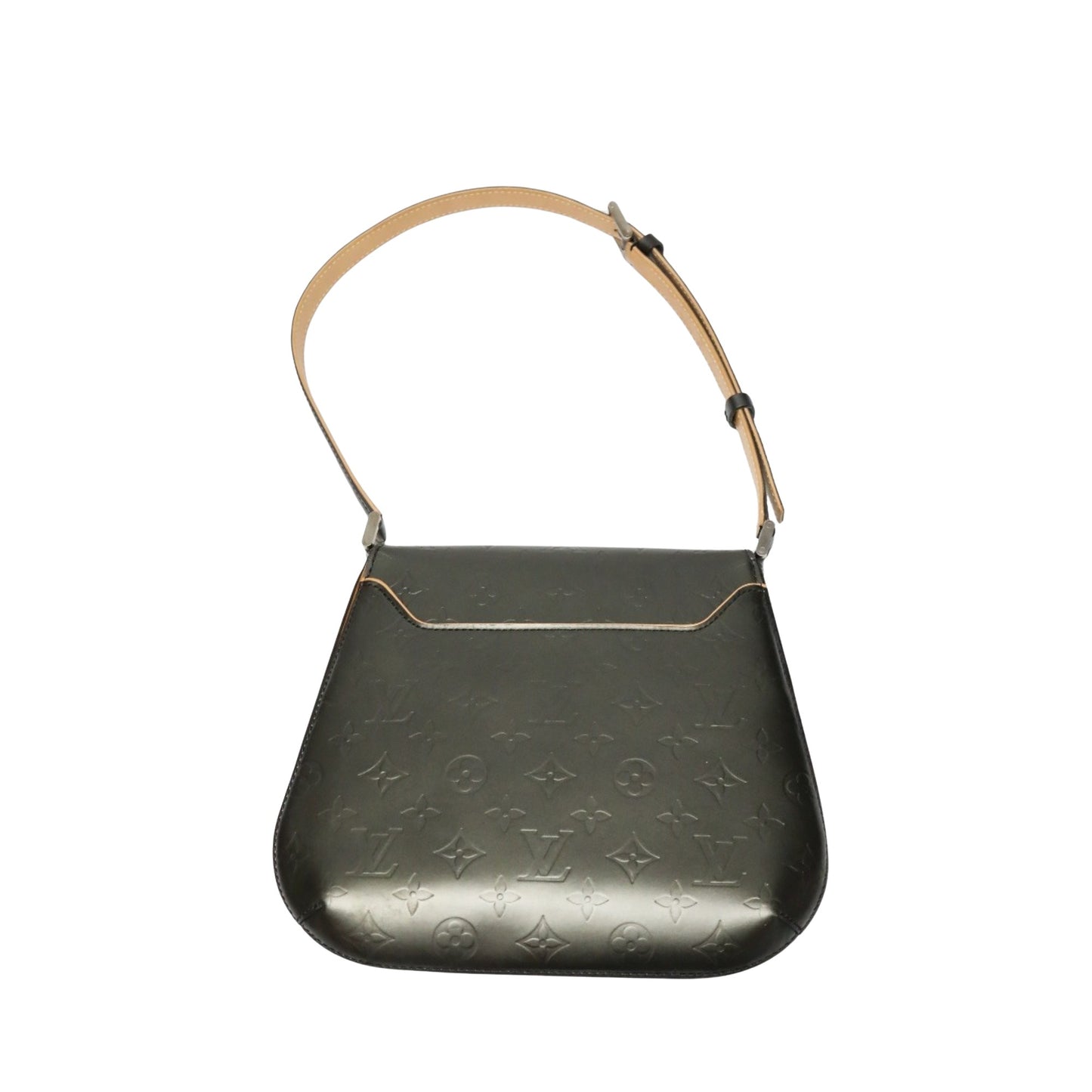 Louis Vuitton Webster street, Black, Canvas, shoulder