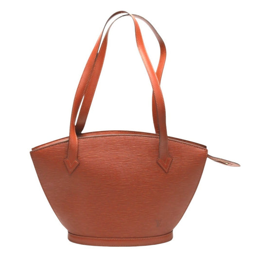 Louis Vuitton Saint Jacques, Brown, Leather, shoulder