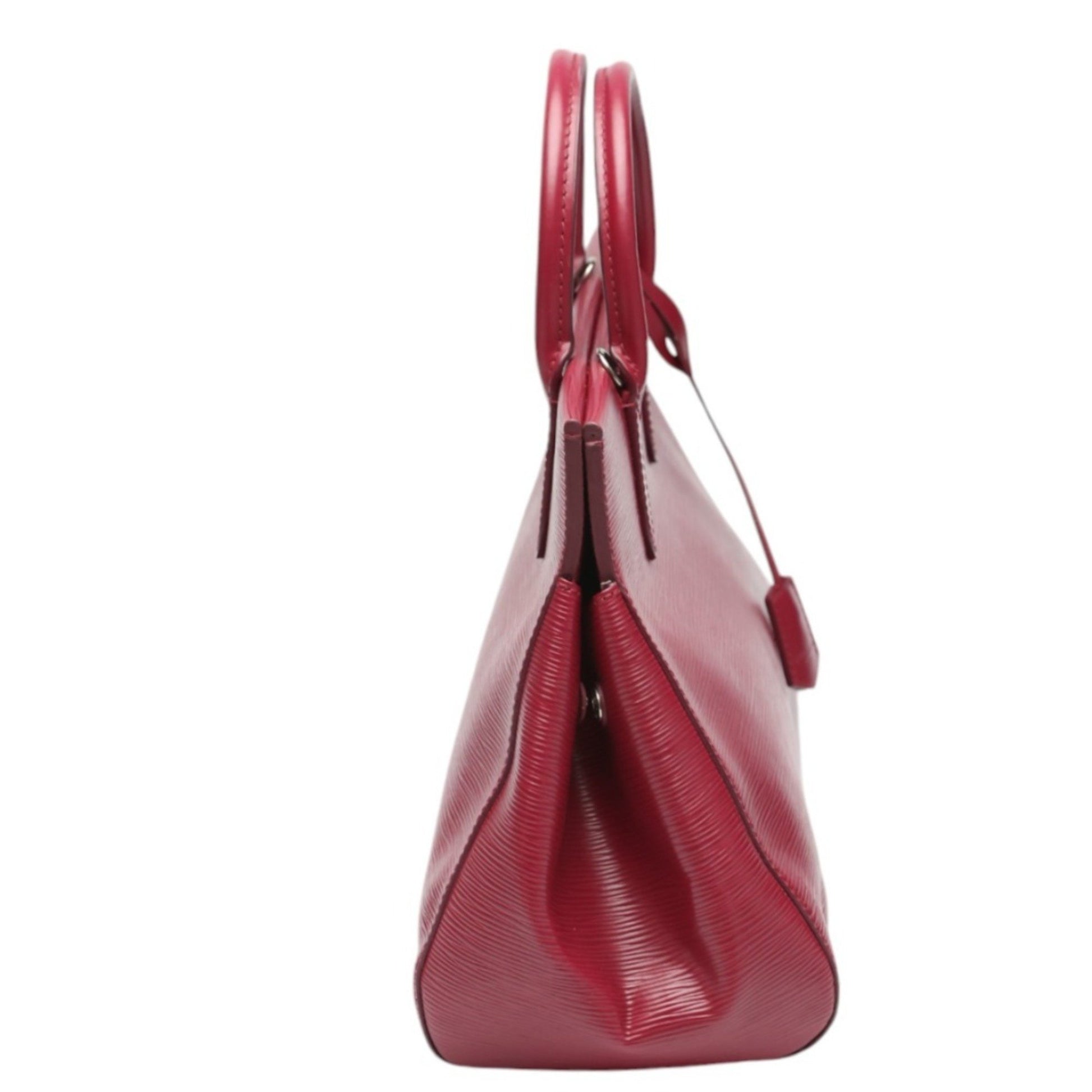 Louis Vuitton Marly, Red, Leather, shoulder