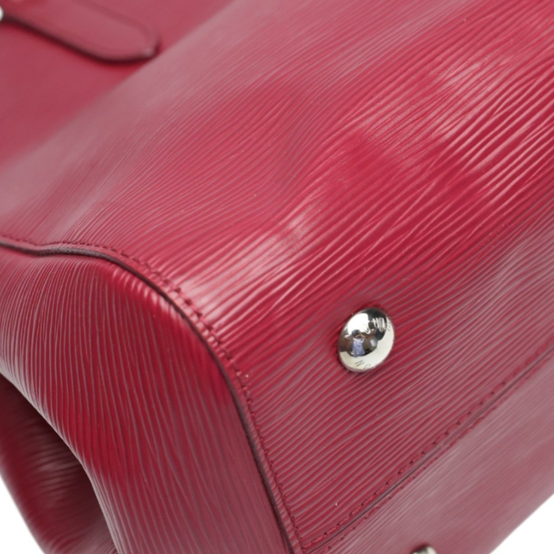 Louis Vuitton Marly, Red, Leather, shoulder