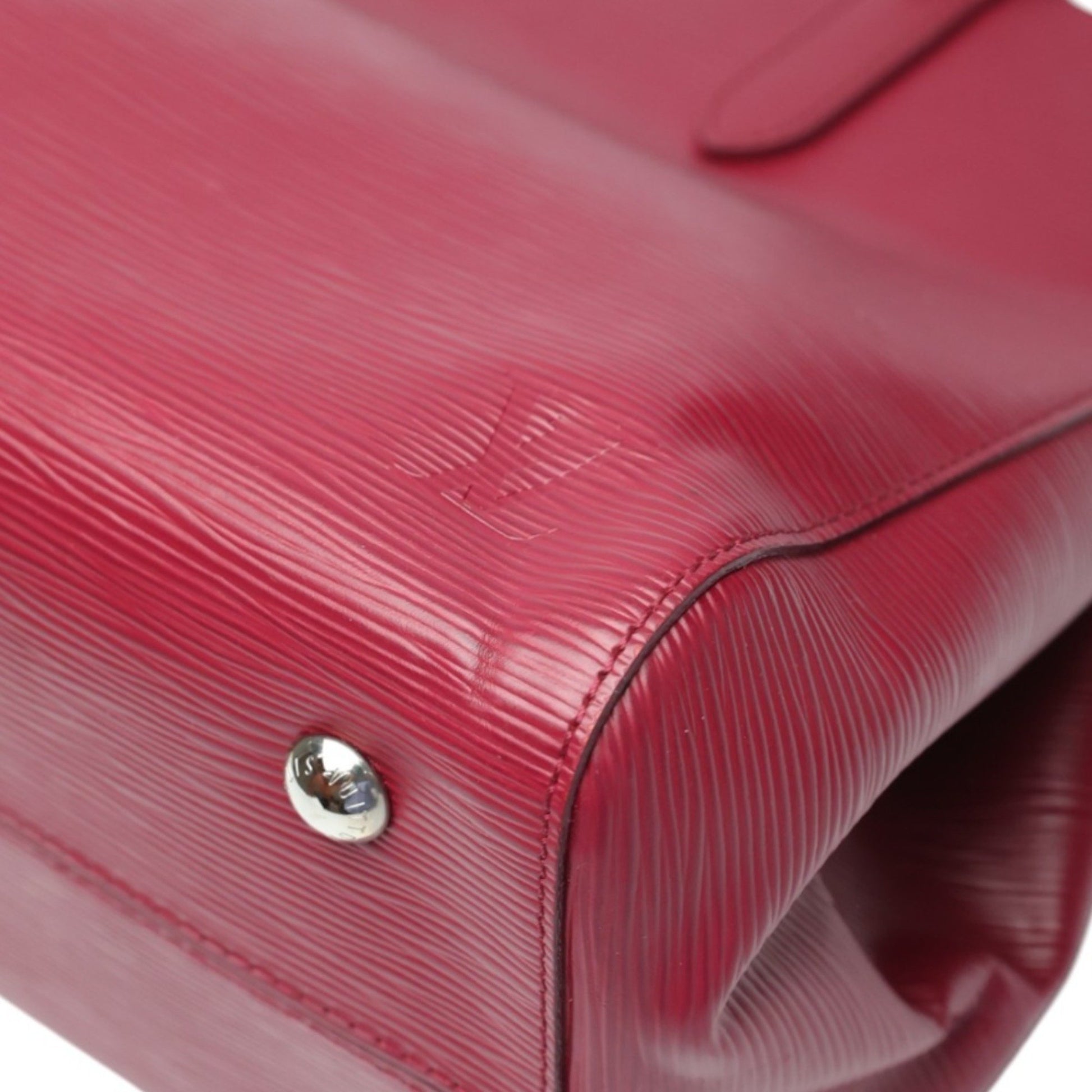 Louis Vuitton Marly, Red, Leather, shoulder