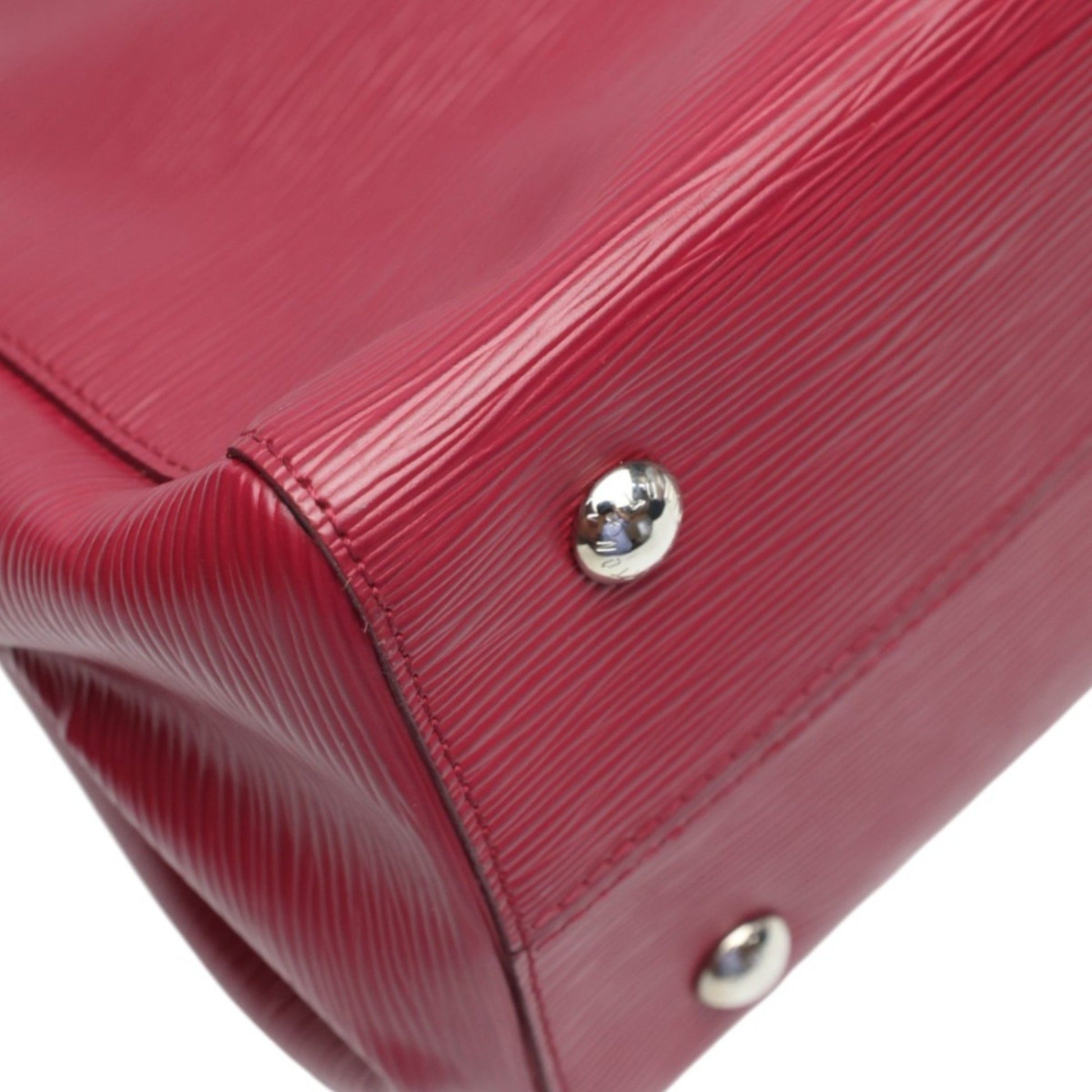 Louis Vuitton Marly, Red, Leather, shoulder