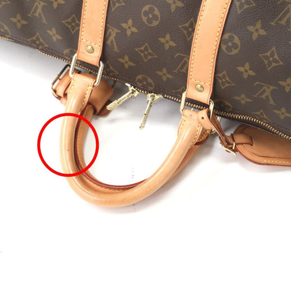 Louis Vuitton Keepall 45, Brown, Canvas, travel