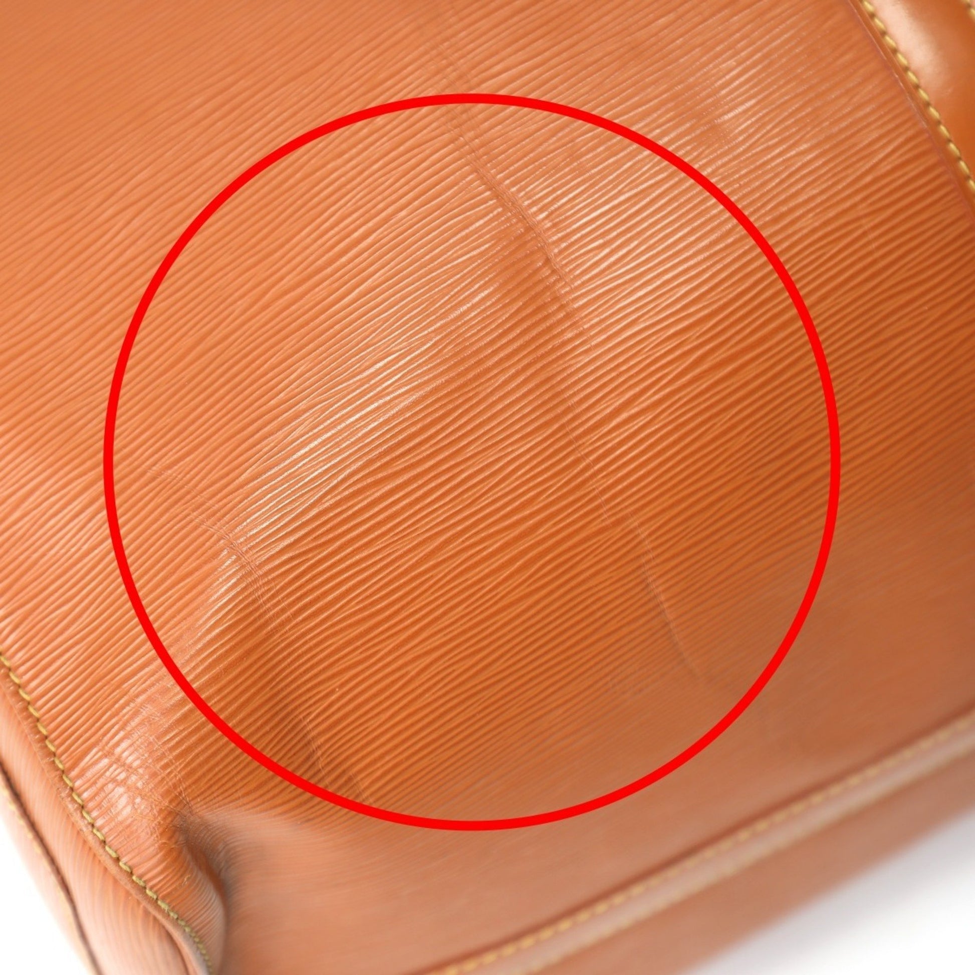 Louis Vuitton Keepall 60, Brown, Leather, travel