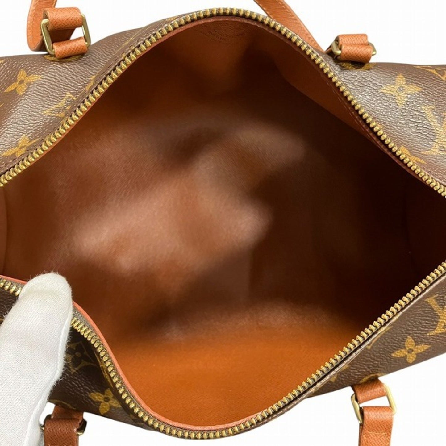 Louis Vuitton Papillon 30, Brown, Canvas, handbag