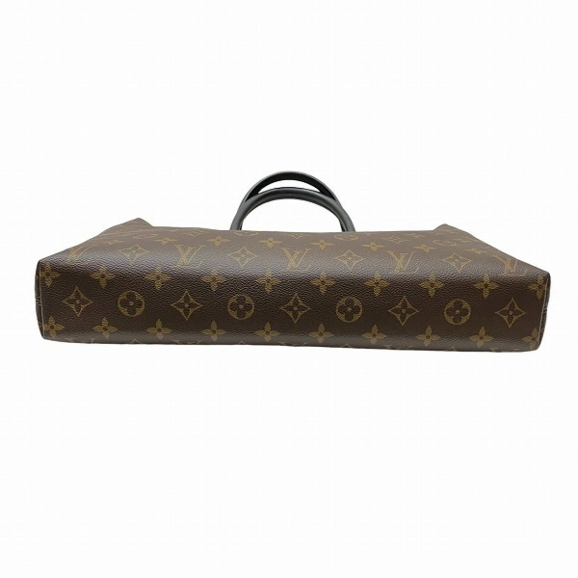 Louis Vuitton Porte documents Jour, Brown, Canvas, briefcase