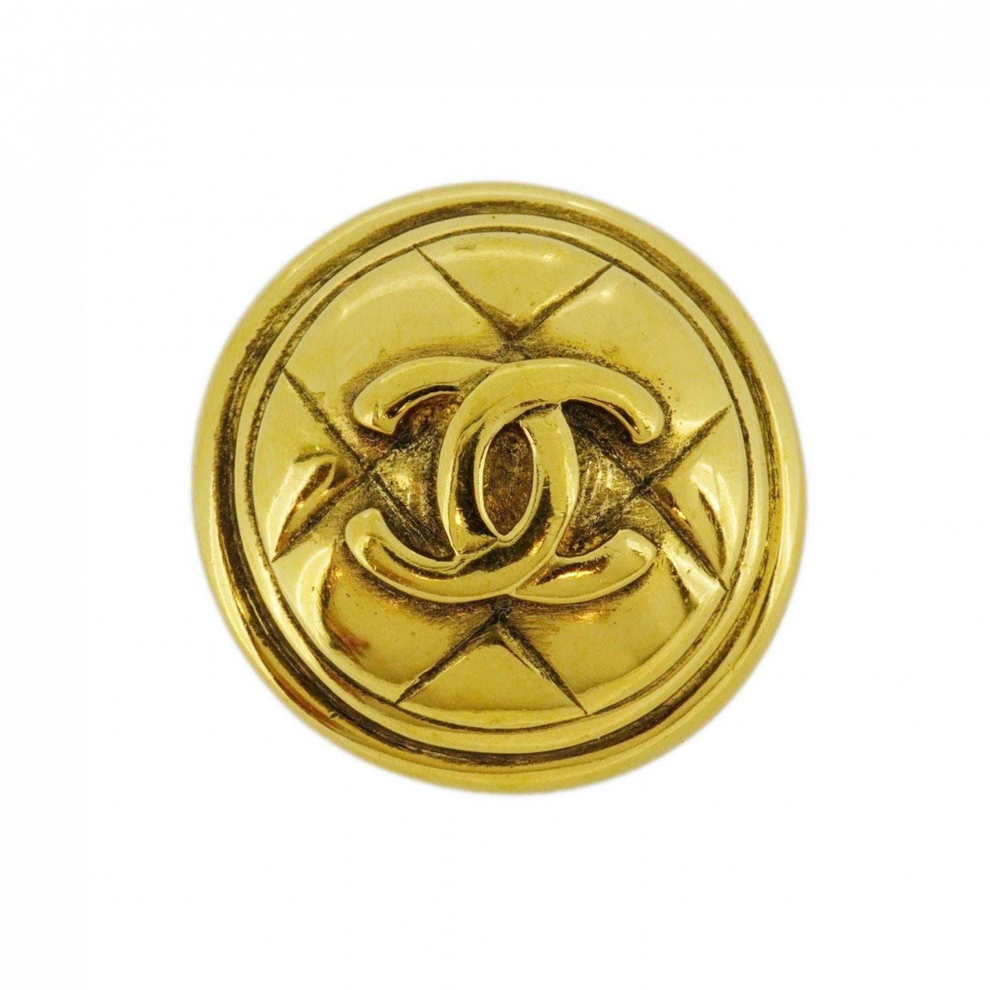 Chanel Coco Mark, Gold, Gold Plated, brooch