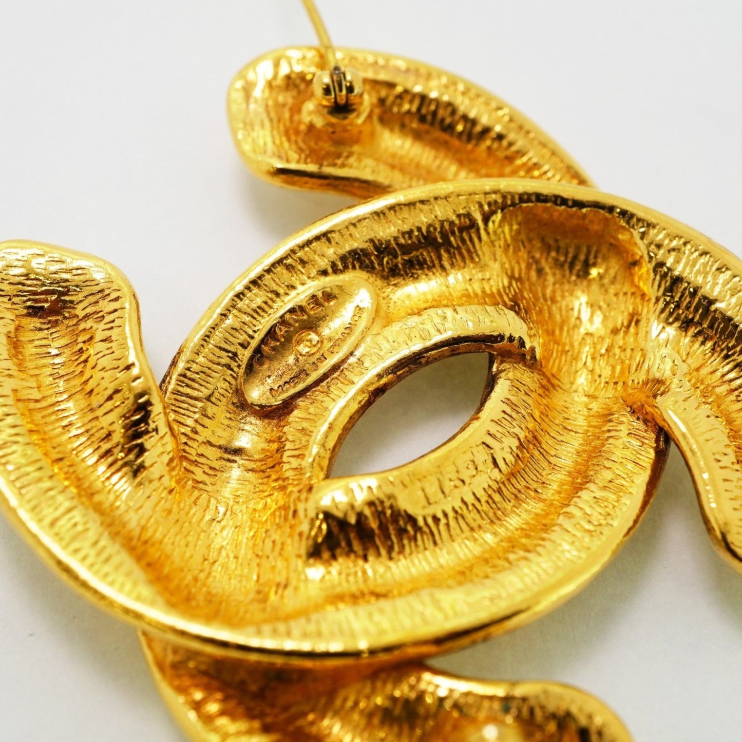 Chanel Coco Mark, Gold, Gold Plated, brooch