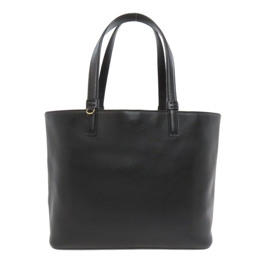 Salvatore Ferragamo Gancini, Black, Leather, tote