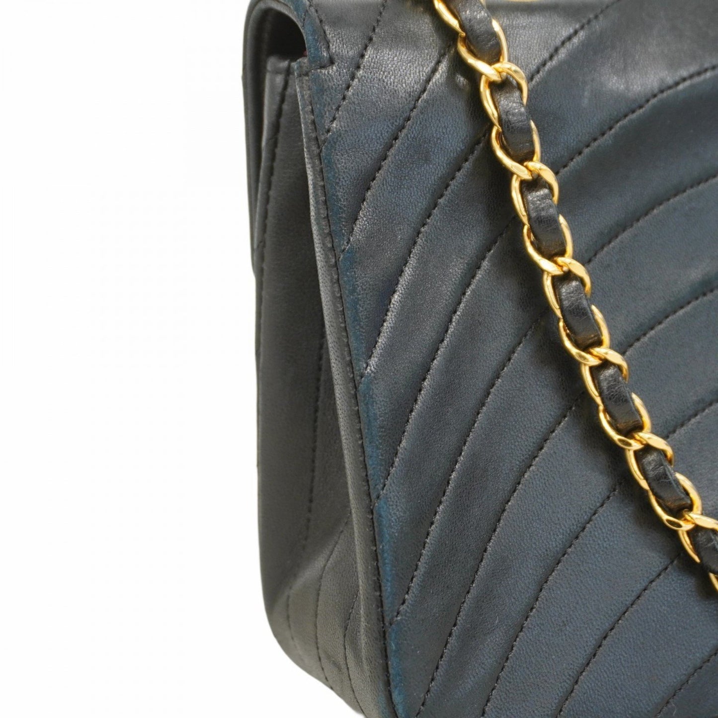 Chanel Flap bag, Black, Leather, shoulder