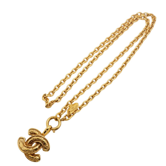 Chanel Coco Mark, Gold, Gold Plated, necklace